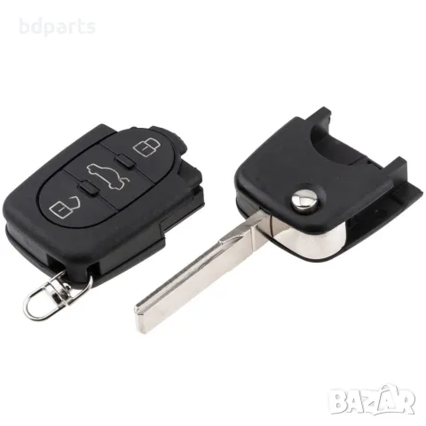 Кутийка за ключ с 3 бутона AUDI A2, A3, A4 B5, A4 B6, A6 C5, TT, VW BORA, GOLF IV ,PASSAT B5 FL,