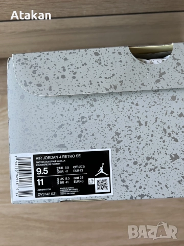 Air Jordan 4 Craft SE оригинални, снимка 3 - Маратонки - 56617611