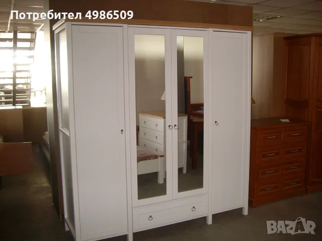мебели от масив, снимка 4 - Спални и легла - 56607315