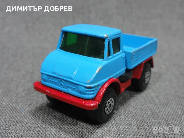 СТАРА РЕТРО МЕТАЛНА КОЛИЧКА MERCEDES UNIMOG MATCHBOX SUPERFAST ENGLAND