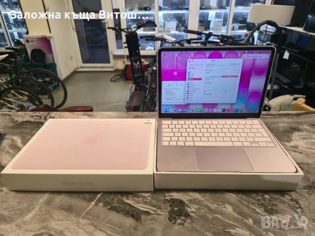 Лаптоп Apple MacBook Neo 13 inch MG3J9664X3 Apple A18 Pro 6C8 GB RAM 512 GB SSD