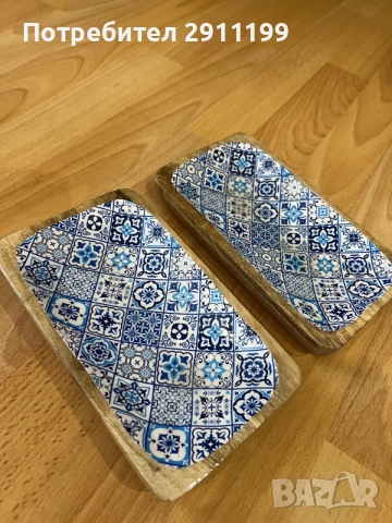Дървена купа, 2бр, снимка 8 - Декорация за дома - 56681283