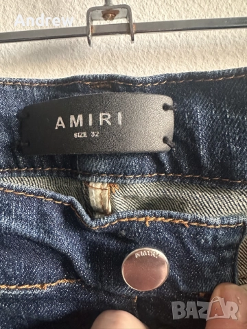 Мъжки дънки AMIRI Original Size 32 / M-L Distressed, снимка 5 - Дънки - 56738407