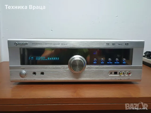 6.1 Ресийвър Auna AMP-6100 Усилвател за Домашно Кино и Караоке. 