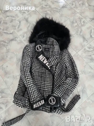 Зимно яке на Alessa, снимка 3 - Якета - 56644257