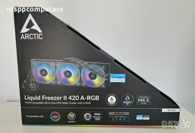 Охладител за процесор ARCTIC Liquid Freezer II 420 A-RGB