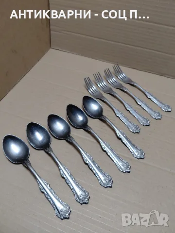 Комплект Стари Винтидж Немски Вилили С Лъжици Stainless steel. НОМЕР 1942.