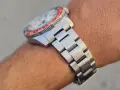БАРТЕР! Оригинален Aragon Automatic Dive Master Full lume dial Pepsi bezel 40mm., снимка 10