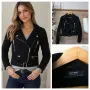 Черно късо яке Zara, снимка 1