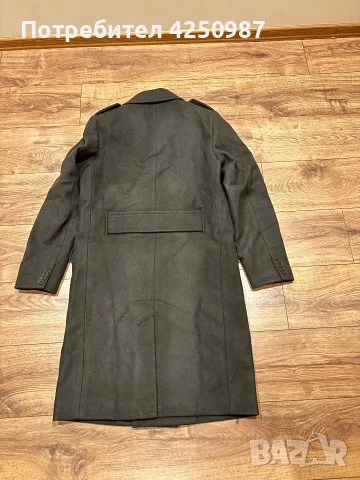 Мъжко двуредно палто H&M, снимка 2 - Палта - 56556127
