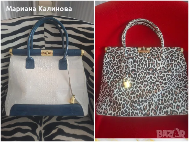 Италиански чанти от естествена кожа 