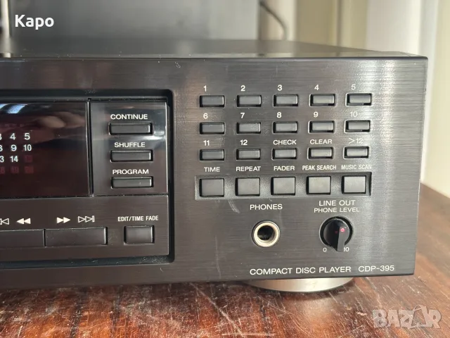 SONY CDP-395 Compact Disc Player , снимка 4 - Декове - 56634574