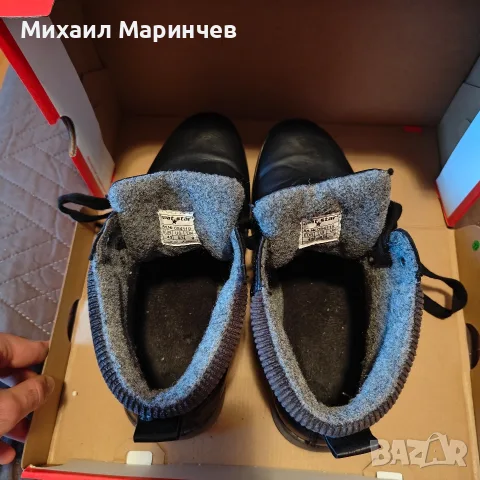 Мъжки кожени боти Матстар, снимка 6 - Мъжки боти - 56554935