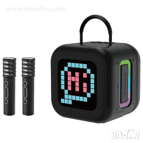 Blavec Преносима Bluetooth караоке тонколона WS-09 Karaoke Fun, 10W с 2 микрофона
