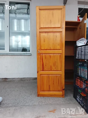 гардероб масив чам