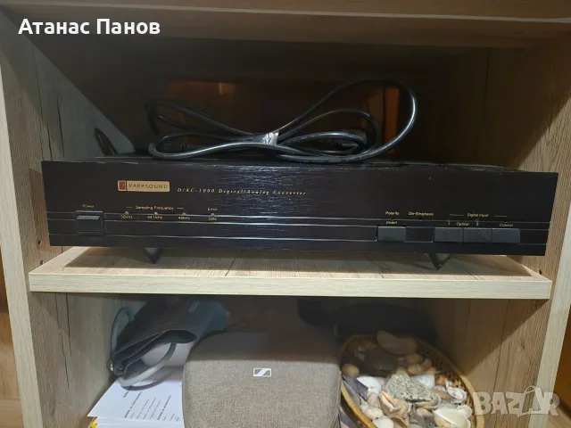 Продавам качествен dac Parasound-1000, снимка 2 - Ресийвъри, усилватели, смесителни пултове - 54585361