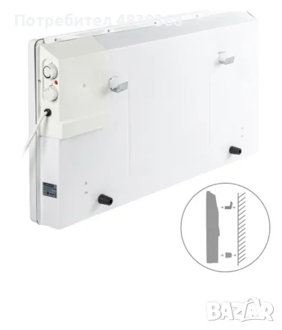 Конвекторна печка 2000W, снимка 4 - Отоплителни печки - 56564263