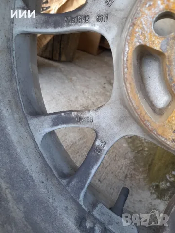 Джанти borbet 15 4x98, снимка 5 - Гуми и джанти - 56729416