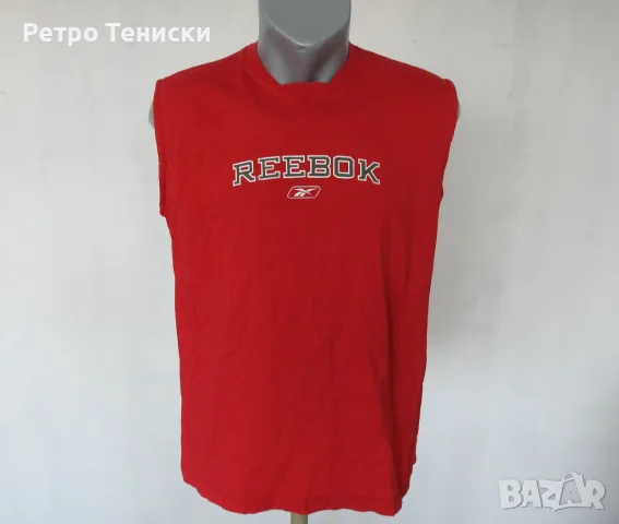 Tank Reebok — Мъже размер M Червено