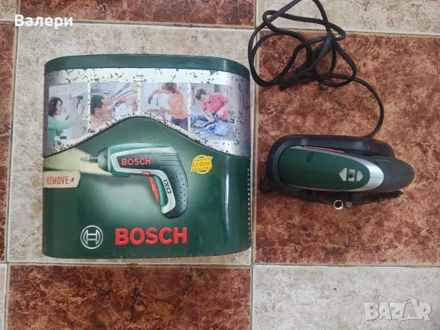 Акумулаторна Отвертка Bosch IXO със Зарядно в Металната Кутия