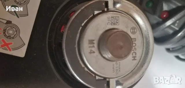 Bosch AdvancedGrind 18V Grinder Бош ъглошлайф на батерия, снимка 7 - Ъглошлайфи - 56701209