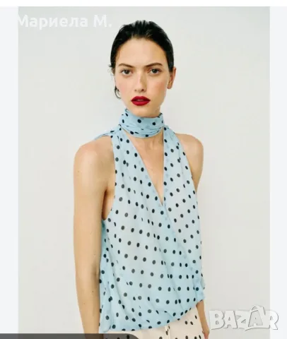 Zara топ, ХС, нов