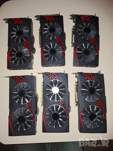 Asus RX470 8gb led - 6 броя