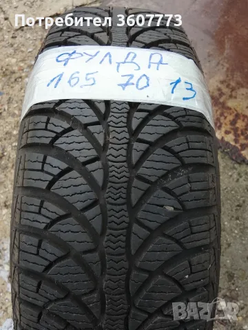 Гума Фулда зимна 165/70/13, снимка 2 - Гуми и джанти - 56733783