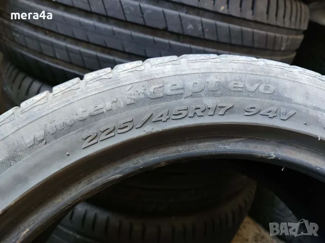 2бр зимни гуми 17-ки Hankook, снимка 4 - Гуми и джанти - 56713513
