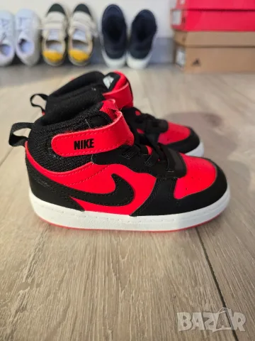 Nike Court Borough Mid 2, снимка 3 - Детски боти и ботуши - 56651095
