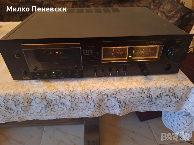 SABA CD 260 HI FI STEREO CASSETTE DECK. BAUYAHRE 1979. MADE IN WEST GERMANY.
