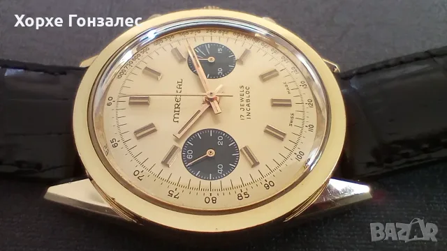Mirexal Valjoux 7733, 38мм, снимка 5 - Мъжки - 56718639