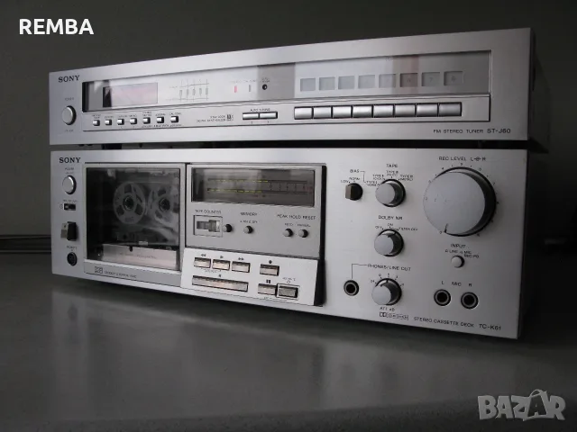 SONY TC-K 61 + SONY ST-J60, снимка 10 - Декове - 56611637