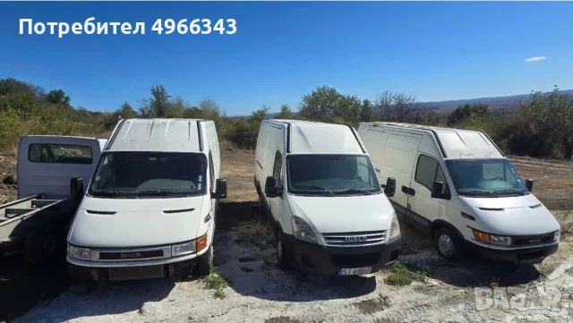 Iveco-та Daily на части, снимка 2 - Части - 56655616