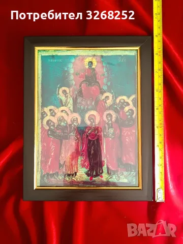 Икони от Рилския Манастир , снимка 6 - Икони - 56587825