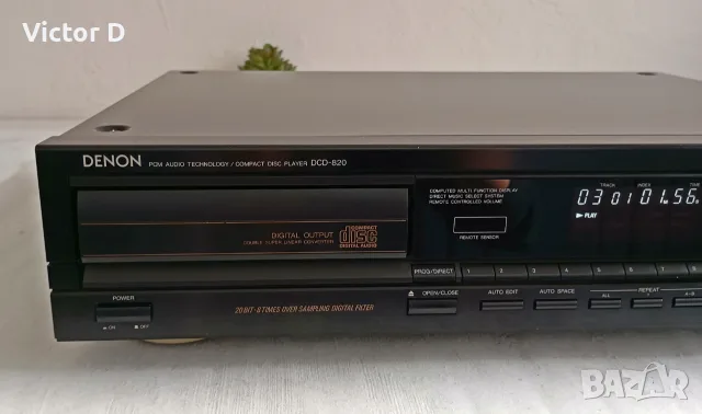 DENON DCD-820-CD-Player с дистанционно, снимка 3 - MP3 и MP4 плеъри - 56612921