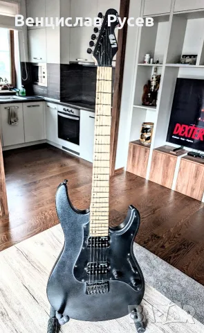 ESP LTD SN-200 Black Satin, 2012, Indonesia, снимка 2 - Китари - 56619289