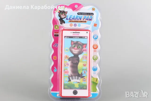 Смарт телефон с тъч бутони (на говорещия котарак Том/My Talking Tom)