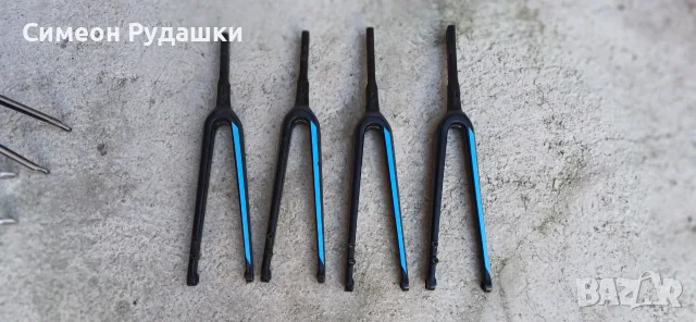 Карбонови шосейни вилки BMC Teammachine Disc – 4 бр., стержен 25 см