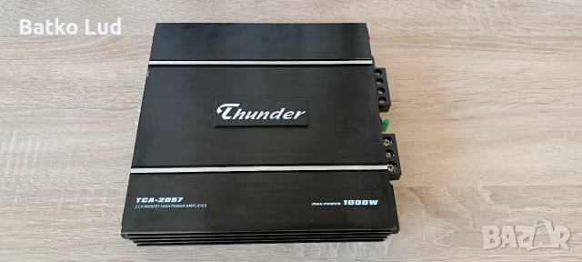 Усилвател Thunder TCA-2057, снимка 2 - Ресийвъри, усилватели, смесителни пултове - 56635889