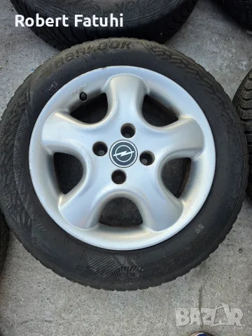 Opel 14" 4x100 6J ET42, снимка 2 - Гуми и джанти - 56628669