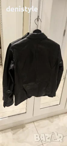 Zara кожено сако M размер , снимка 4 - Сака - 56616532