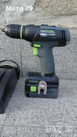 Festool T 18+3-Basic Винтоверт , снимка 2 - Винтоверти - 56647214