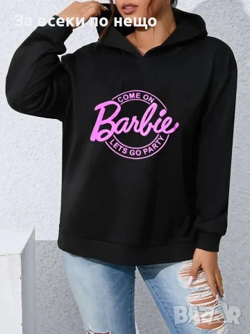 Barbie Дамска Черна Блуза С Дълъг Ръкав Код I_130