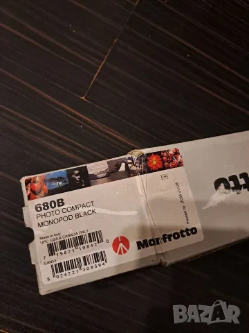 Manfrotto монопод 680B, снимка 4 - Чанти, стативи, аксесоари - 56601765