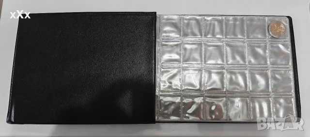 Класьор за монети, 240 бр. , снимка 3 - Нумизматика и бонистика - 55959765