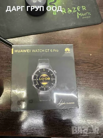 HUAWEI GT 6 Pro чисто нов !!НЕРАЗПЕЧАТАН!!, снимка 2 - Смарт часовници - 56696664