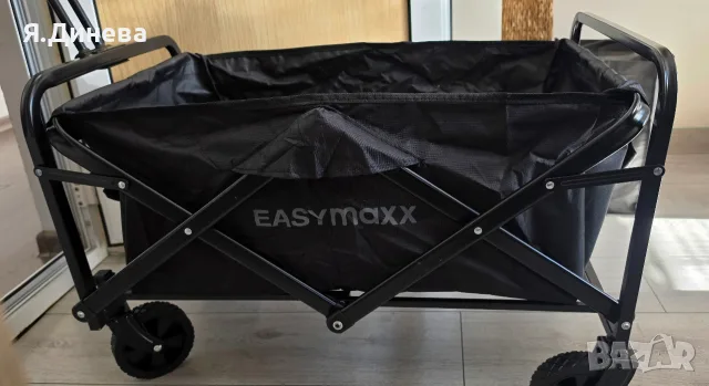 Сгаваема количка за багаж Easymaxx 80кг, снимка 3 - Къмпинг мебели - 56713093