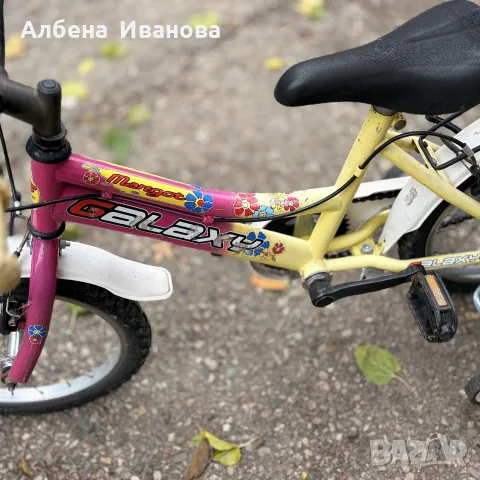 детско колело със спомагателни колелета , снимка 3 - Детски велосипеди, триколки и коли - 56681399