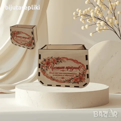 Дървени кашпи за декориране, снимка 8 - Саксии и кашпи - 56714163